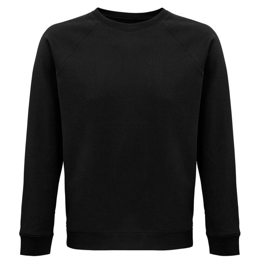 SOLS Unisex Adult Space  Sweatshirt / Black